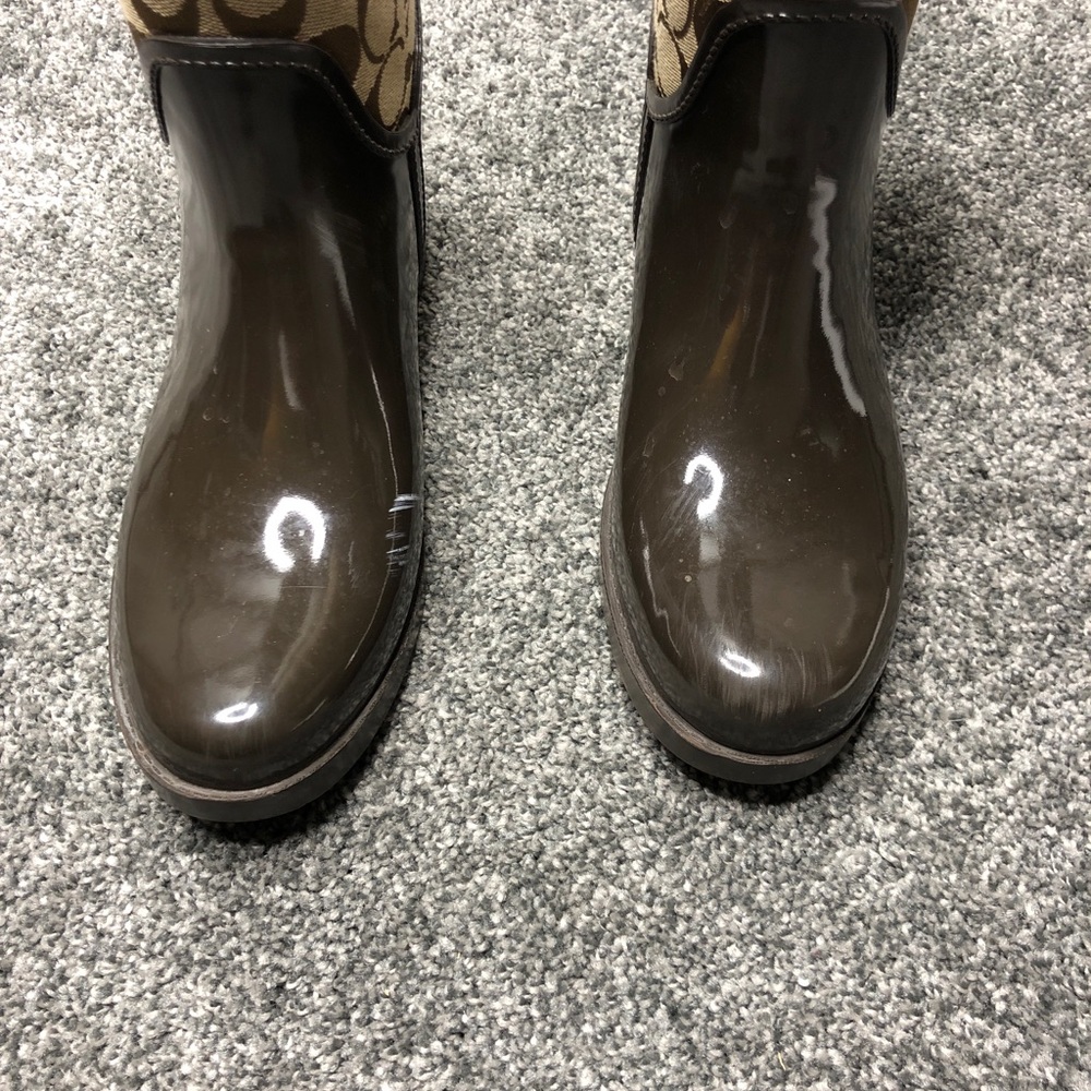Coach Rain boots - Picture 4 of 5